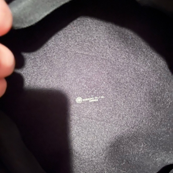 Vintage Eaton’s Black Felt Hat With Bow - Picture 4 of 8